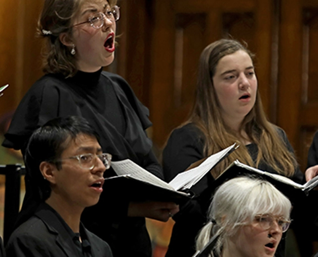 Choir signing